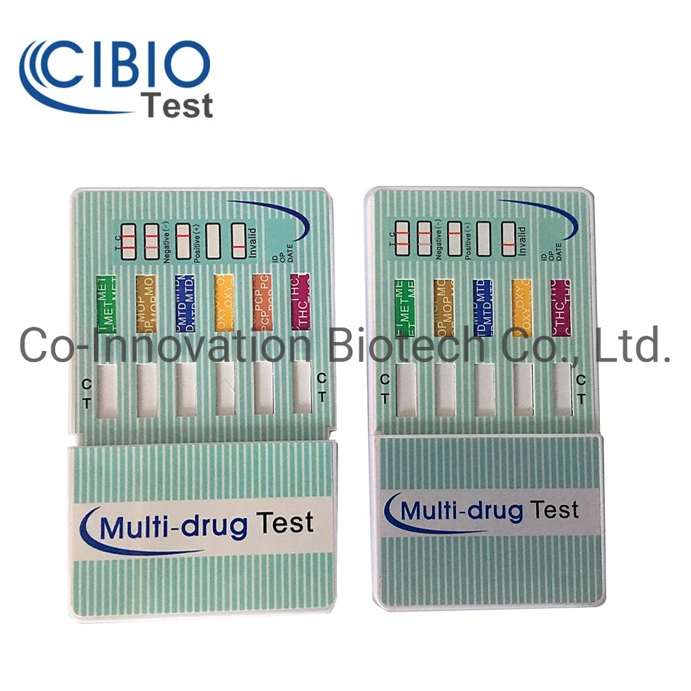 Urine Card Drug Test Dipcards Multi Panel Screening Card