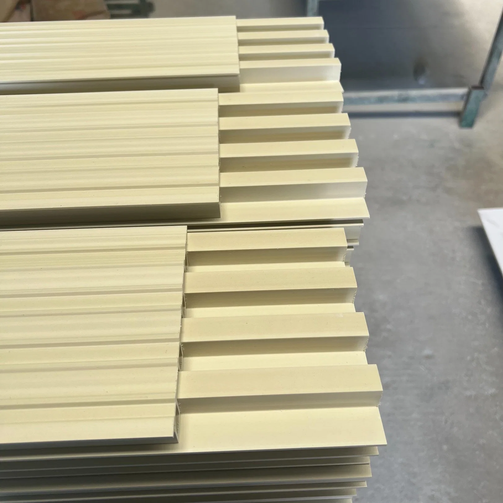 Wood-Plastic Wall Panel Made of PVC Material / WPC Series Indoor Product