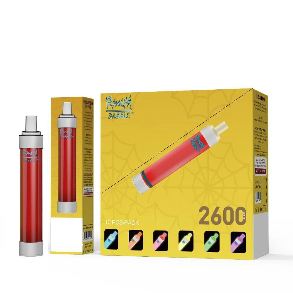 Randm 2600 Puffs Disposable/Chargeable Vape Pen 1100mAh 6ml with 6flavors Puff Plusfumot Digital Box 12K Puffs 2023 OEM Wholesale/Supplier Disposable/Chargeable Vape Pen Utco 5000