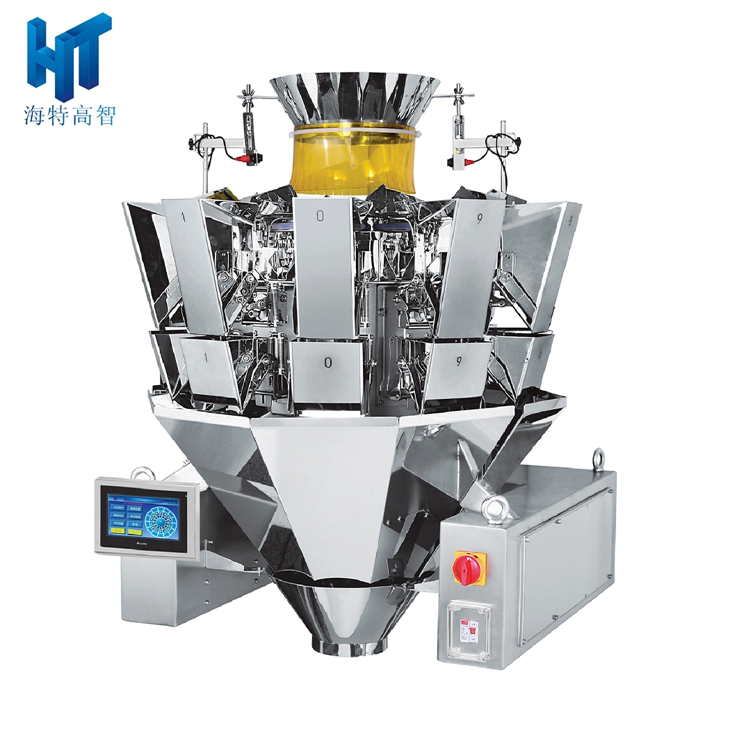 Long Service Life IP66 Waterproof Multihead Weigher Weighing and Packaging Machine for Frozen Salad Frozen Food