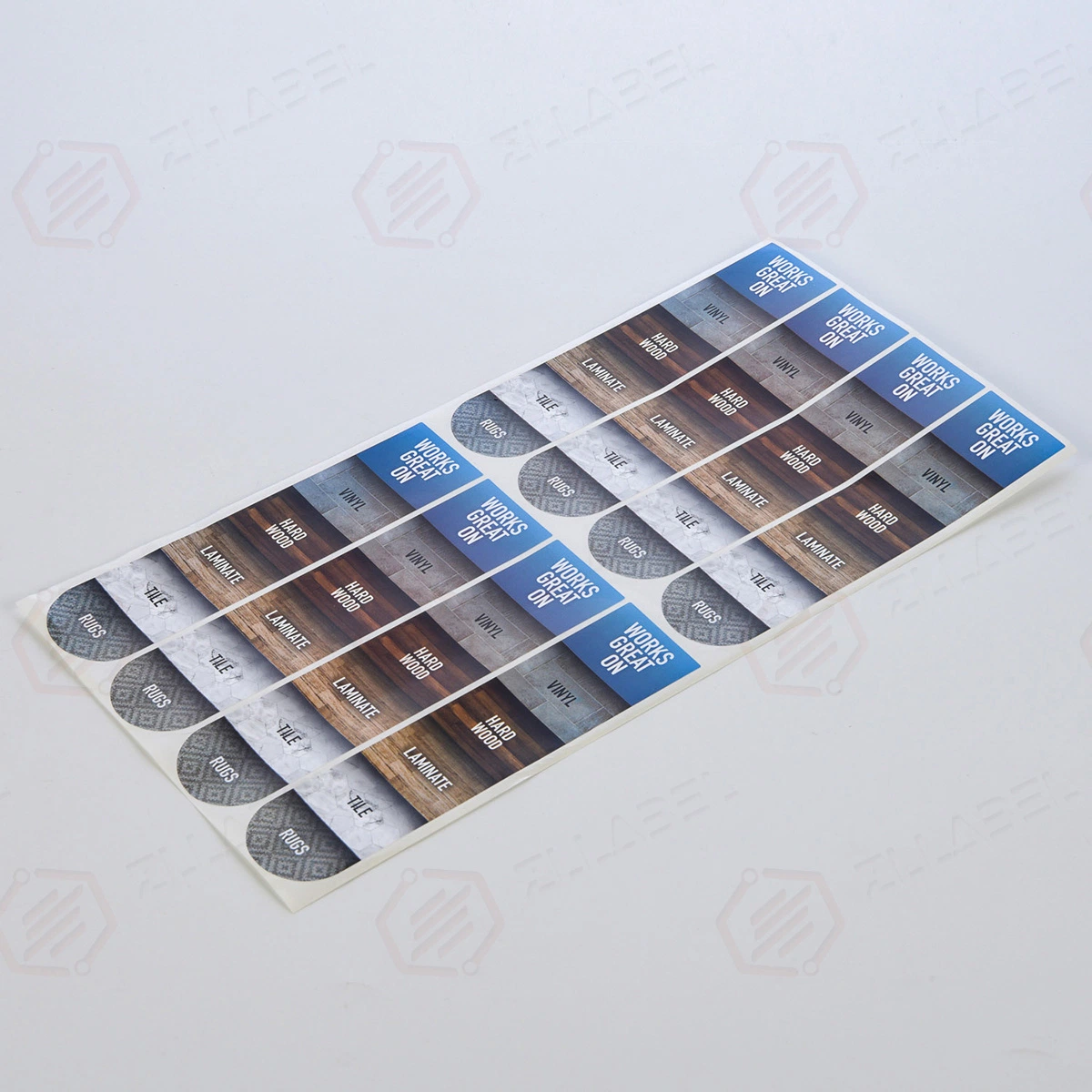 Custom Label Printing Self Adhesive Labels PVC Film Label Sticker