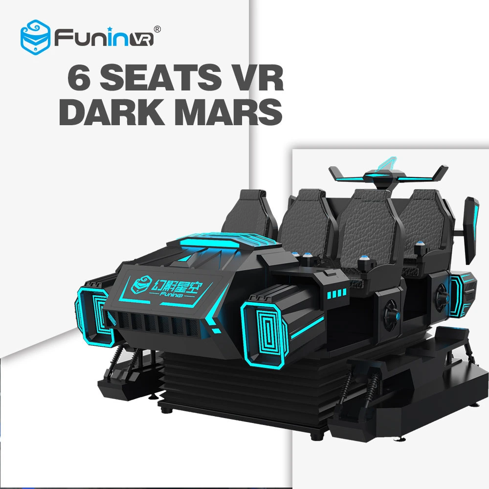 9d Virtual Reality Equipment 6 Seats Vr Amusement Park Gaming Simulator