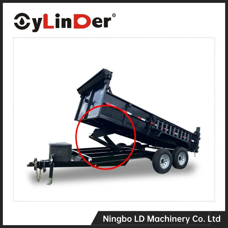 Customized Cost-Effective 3000psi Dump Trailer Hoist Hydraulic Cylinder