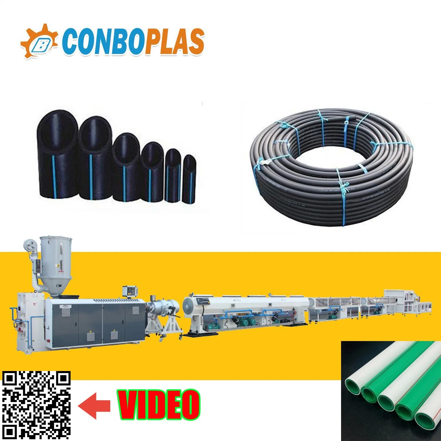 a+B a+B+a a+B+C Double Triple Three Layers Plastic PPR Hot Cold Water Pipe LDPE Irrigation HDPE PE Gas Energy Water Supply Tube Pipe Extruder