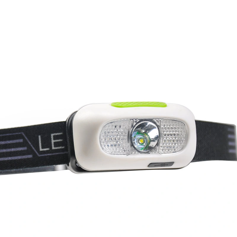 80lm USB Rechargeable 400mAh Battery Waterproof Headlight LED Multifunction Headlamp Headlamp