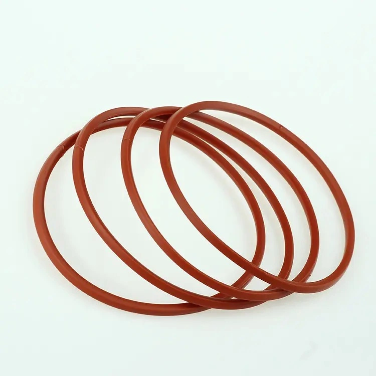 Food Grade Heat Resistance Colored Clear Silicone O-Ring Rubber O Rings