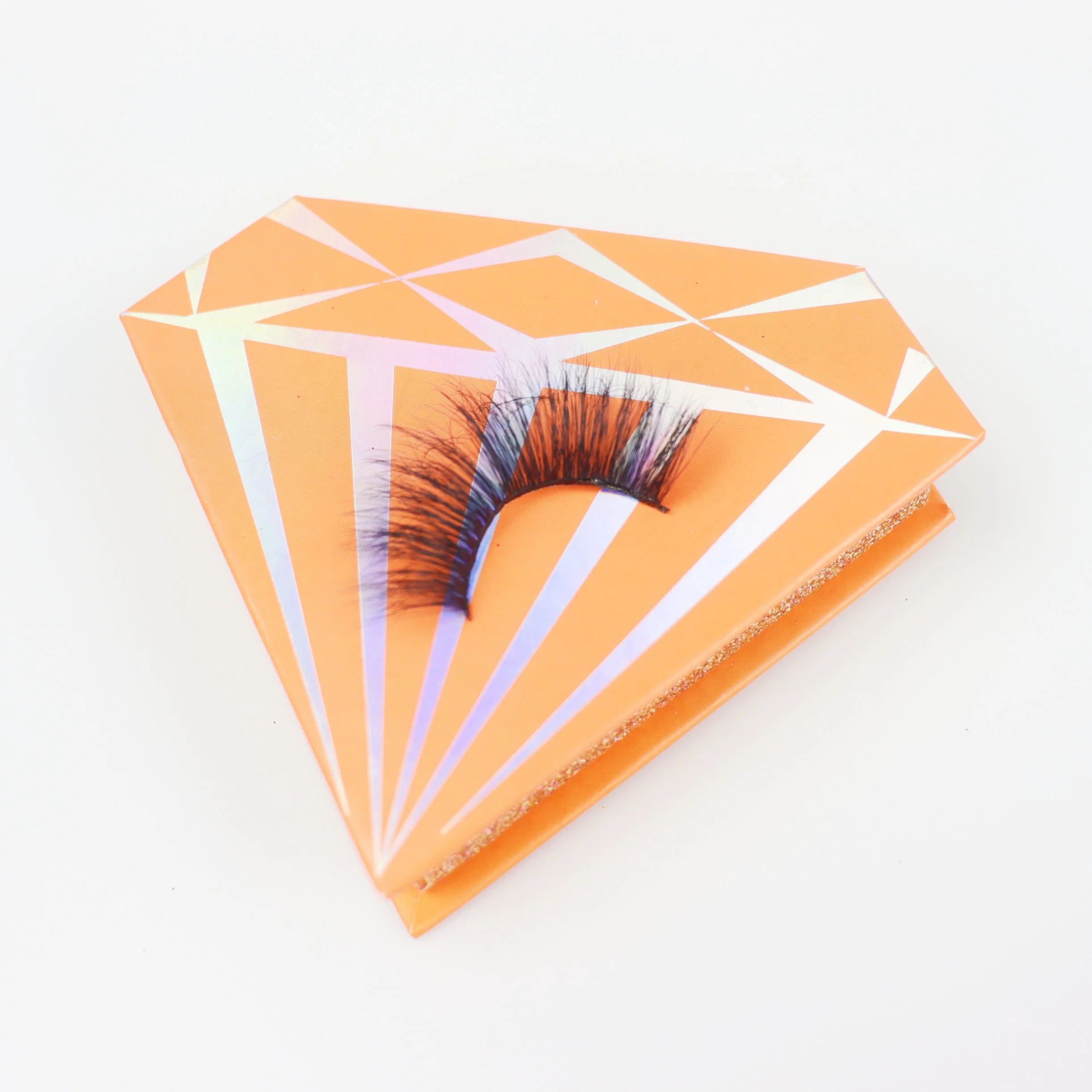 2023 Hot Sell 3D Faux Mink Eyelash Extensions ODM OEM 5D Natural Gato ojo Barbie mirada falsa moño ojo Lash Banda transparente ventiladores de volumen prefabricados Eyelash con Custom Box