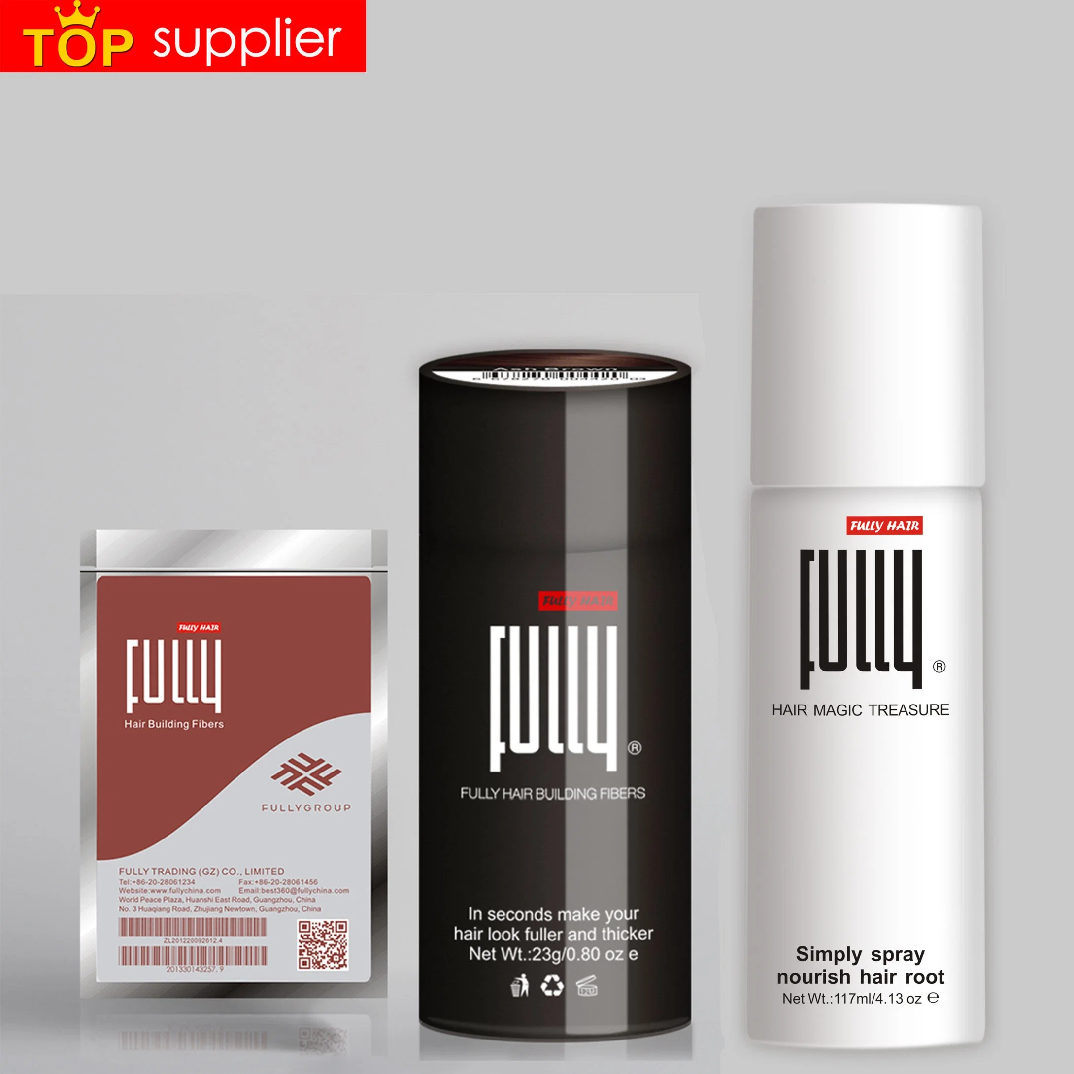 Factory Supply Hair Loss Powder Fully New Generation Plant Keratin Hair Building Fibers Product