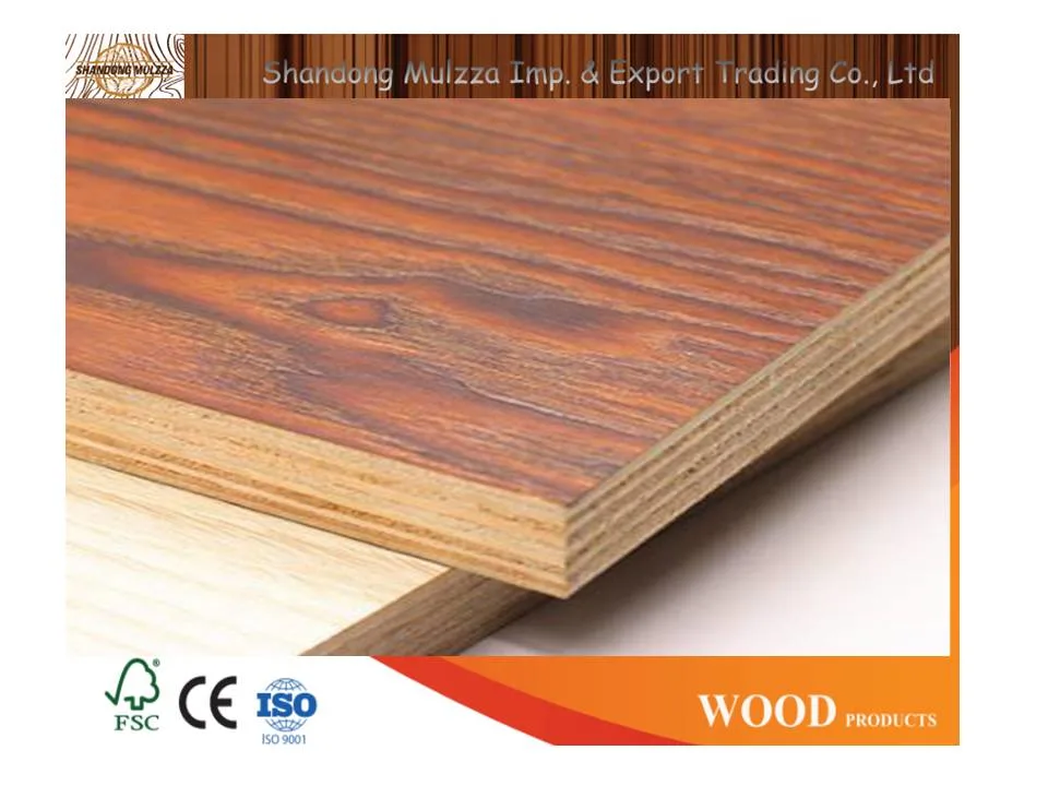 Cheap 1220X2440X18mm Melamine Plywood for Furniture/Construction