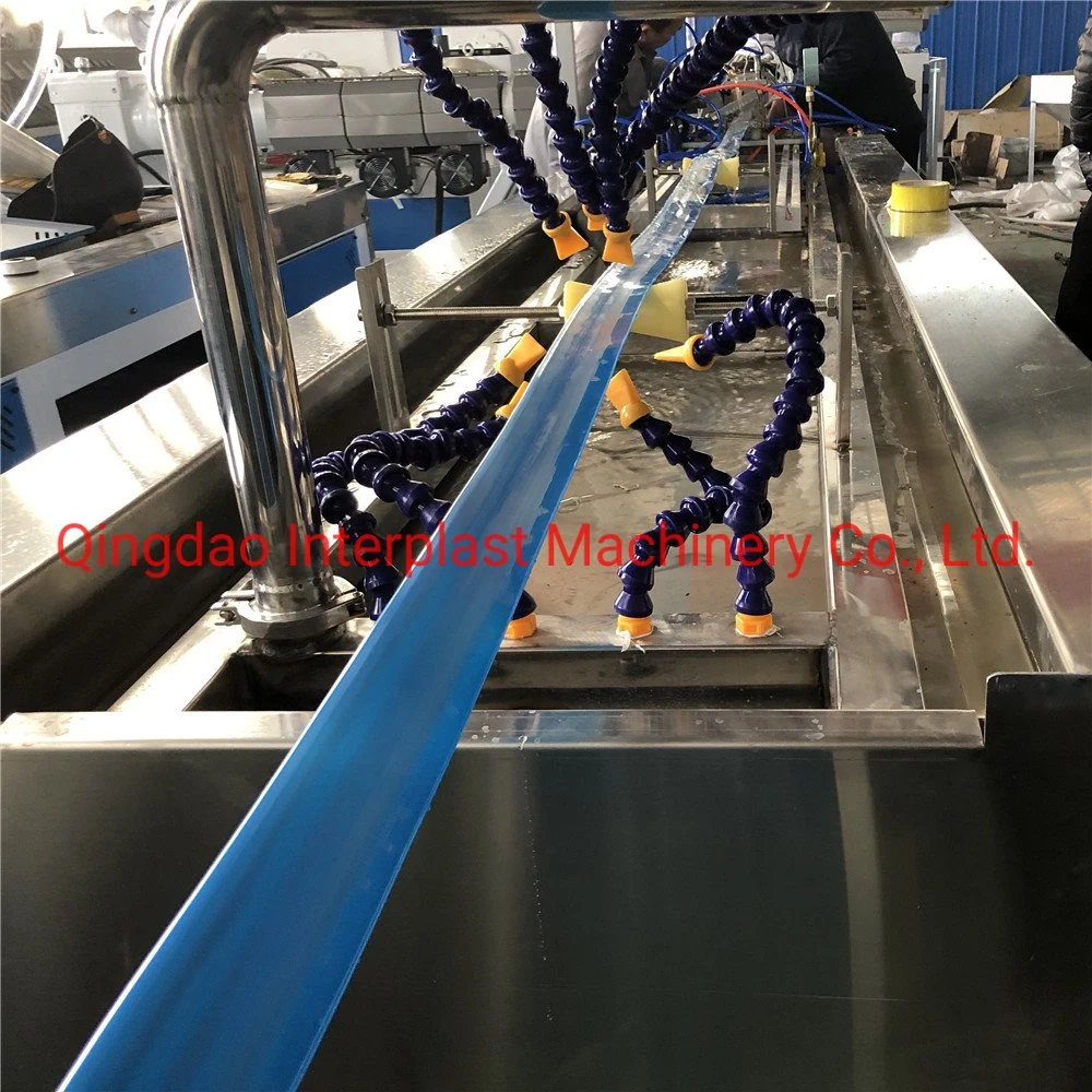 PVC Supermarket Plastic Price Card Proifle Extruder Machinery with Single Screw Extruder