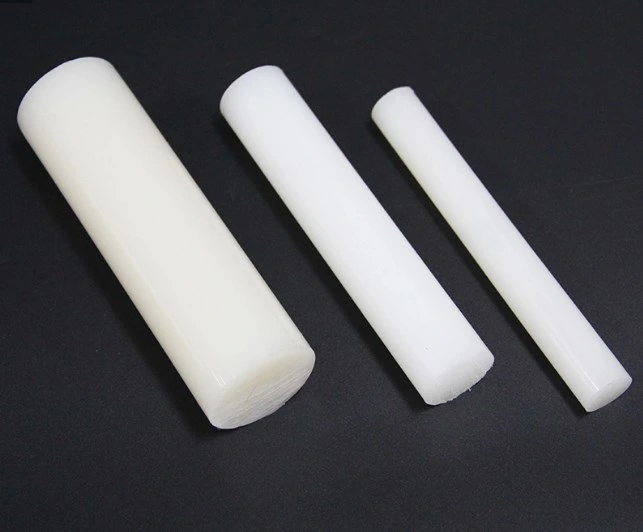 PVDF Fluoropolymer Dia 15mm Excellent Chemical Resistance PVDF Rod