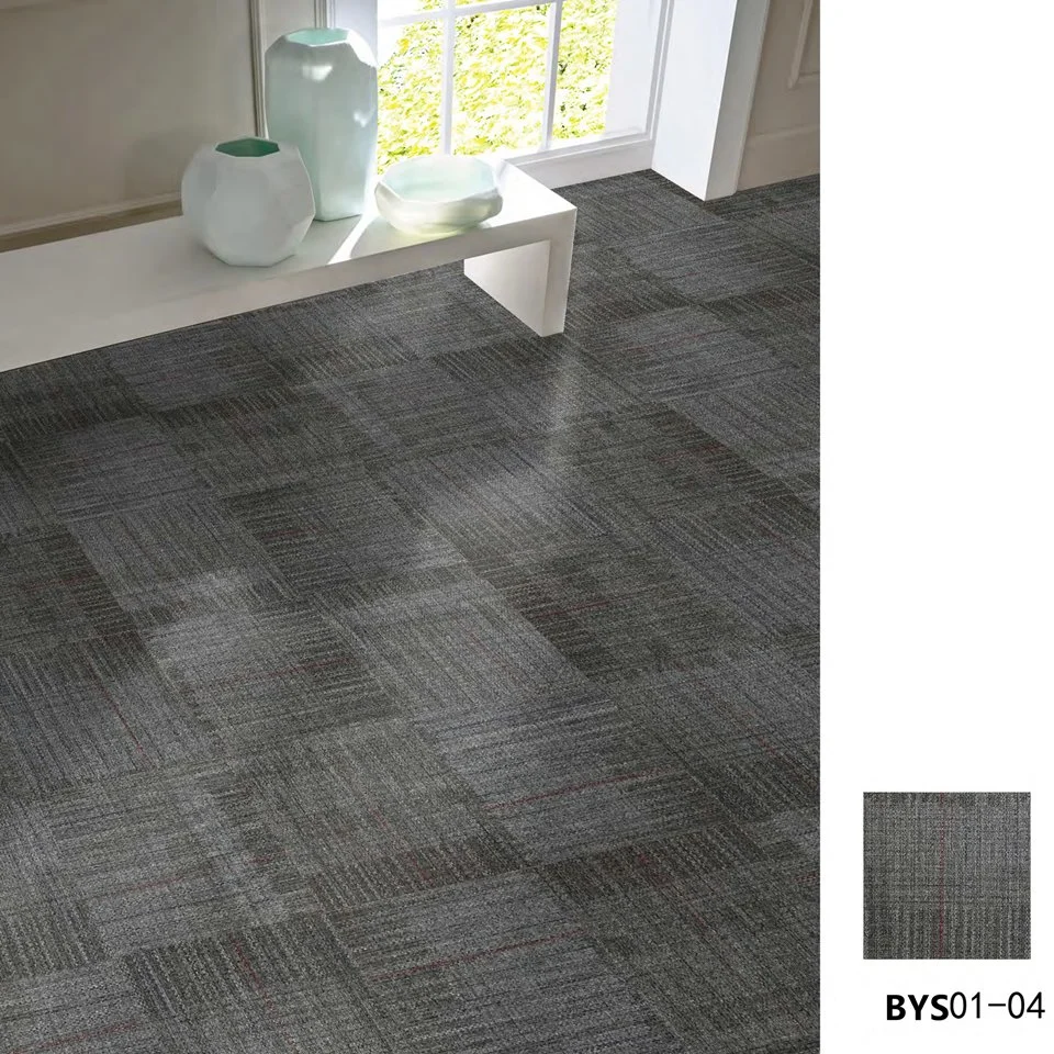 Fashion Simple Environmentally Friendly Office Carpet Tile Carpet Nylon PVC Bottom Carpet