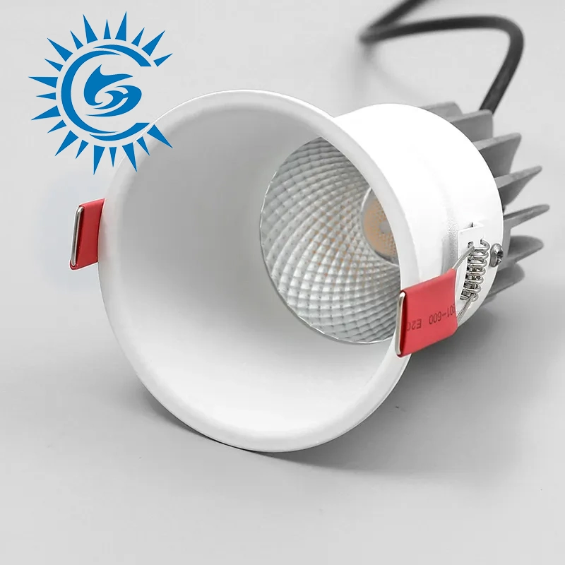 Lámpara de techo de foco antirreflectante COB 5W 10W 20W LED Abajo Luz