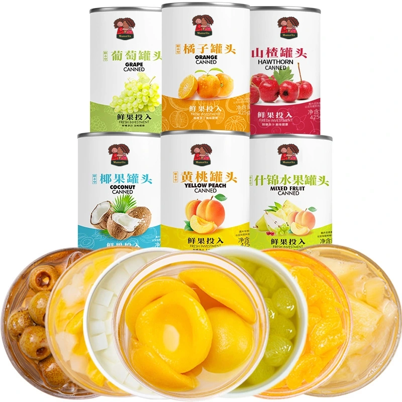 Fresh Fruit Canned Yellow Peach in Light Syrup 820g