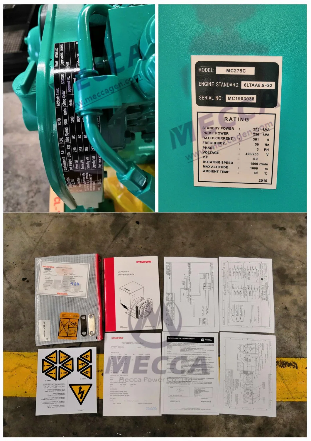 40kw 4BTA3.9-G2 Sound Proof Diesel Generator[Mck0302]