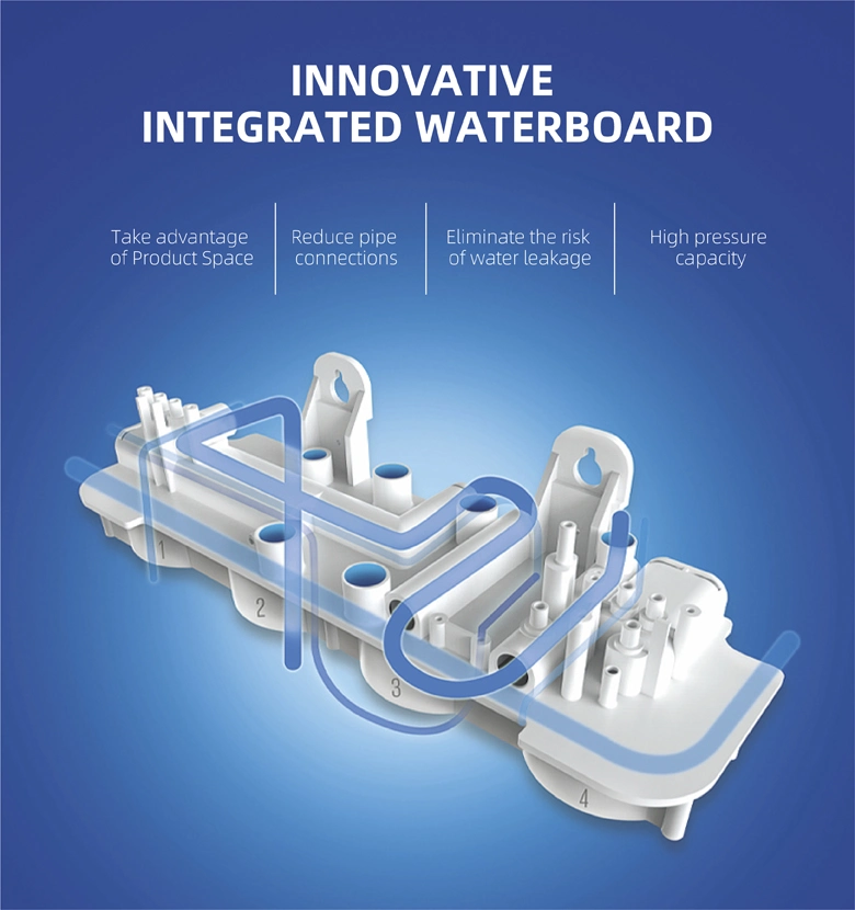 Undersink 400g 4 etapas sistema de OI ósmosis inversa agua casera Purificador