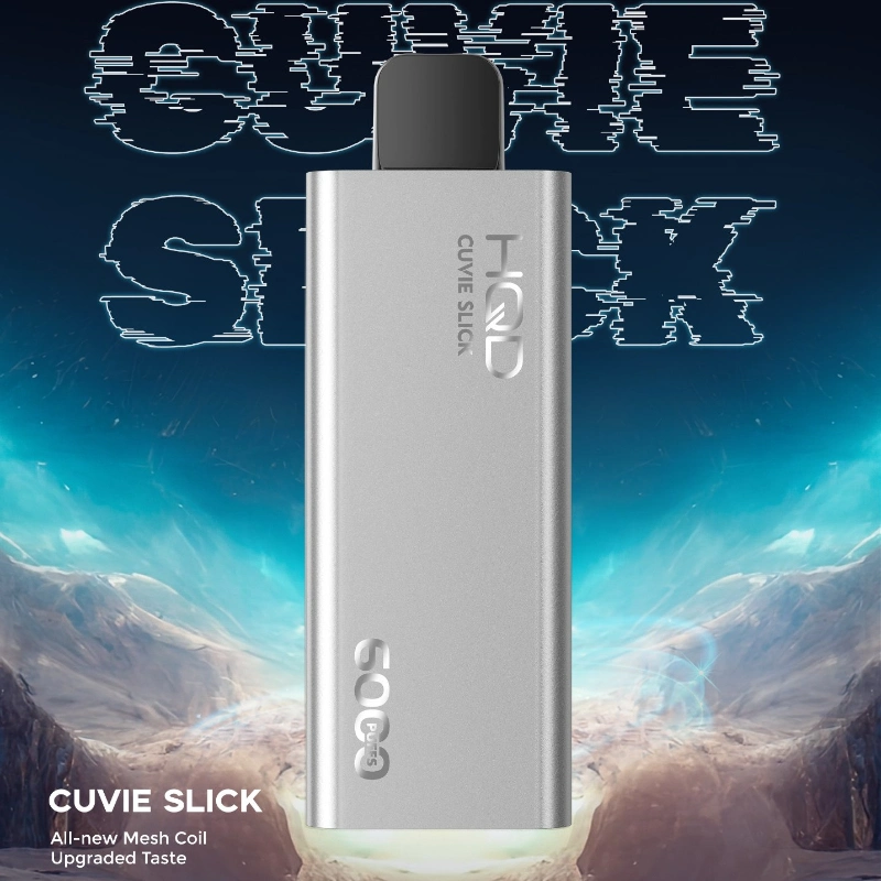 Hqd Vape Cuvie desechables de gama alta de guayaba resbaladizo hielo 6000 inhalaciones