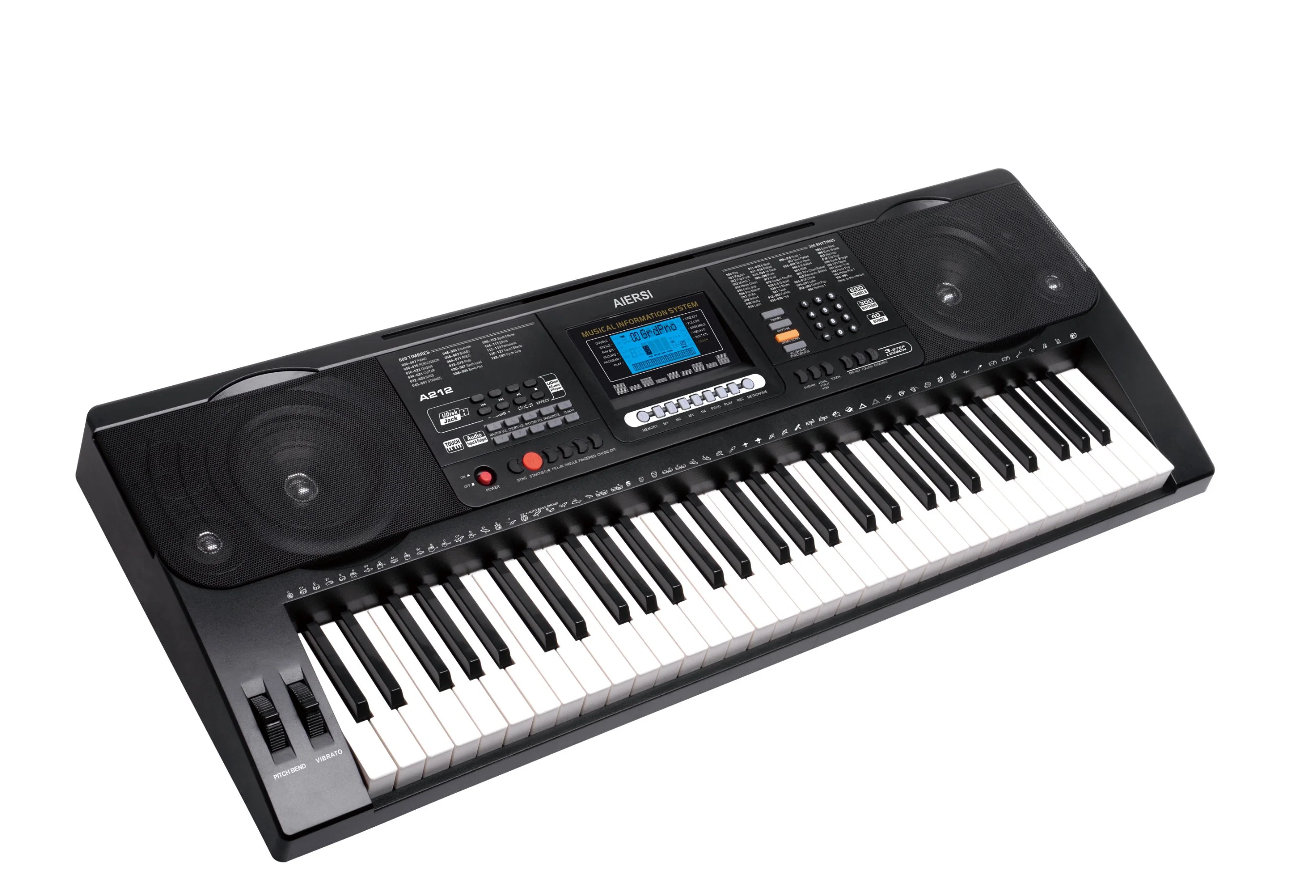 Custom Brand 61 Keys Touch Response MIDI Synthesizer Electronic Organ Keyboard for Sale
