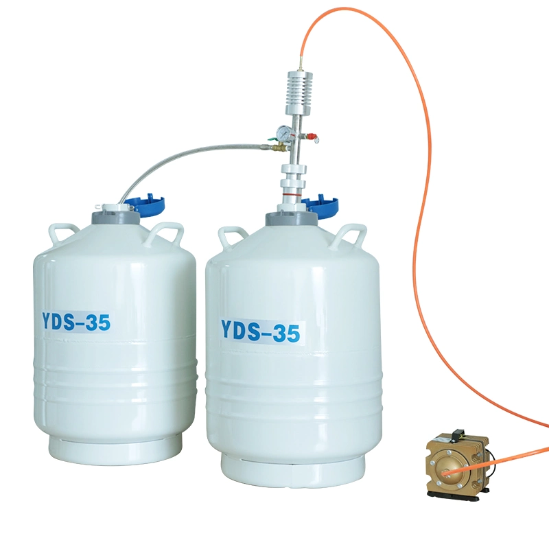 Large Caliber Liquid Nitrogen Container Medical Equipment