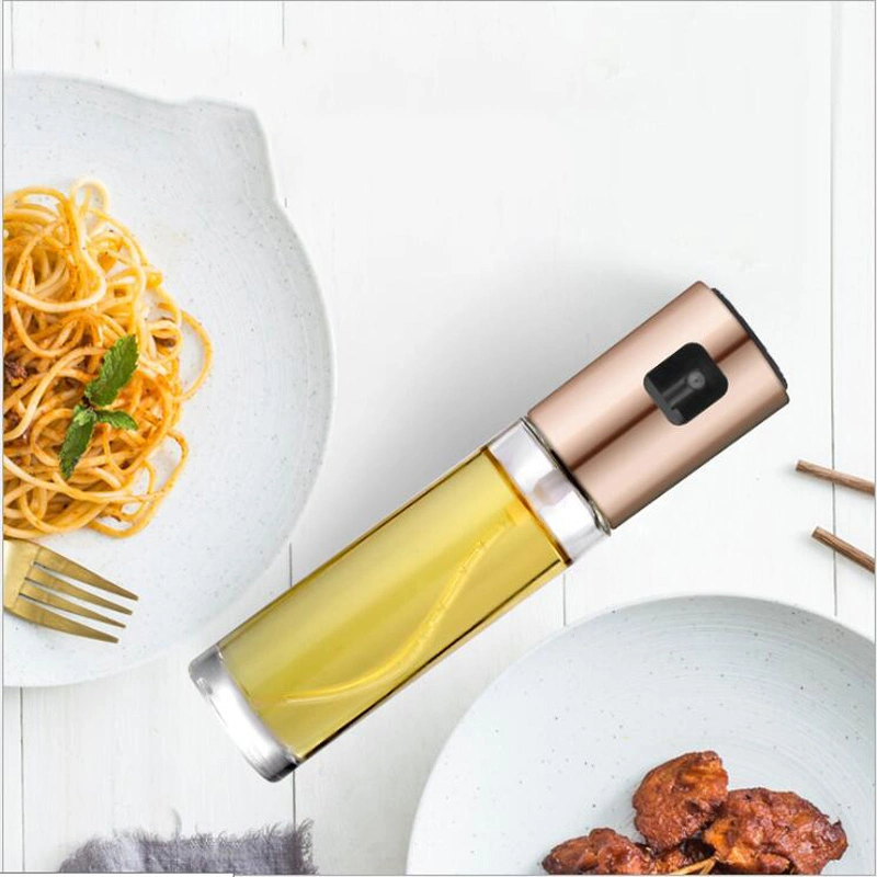 Refillable Bottle Oil Dispenser with Oil Spray for Cooking Salad Grilling Roasting Air Fryer Esg15659