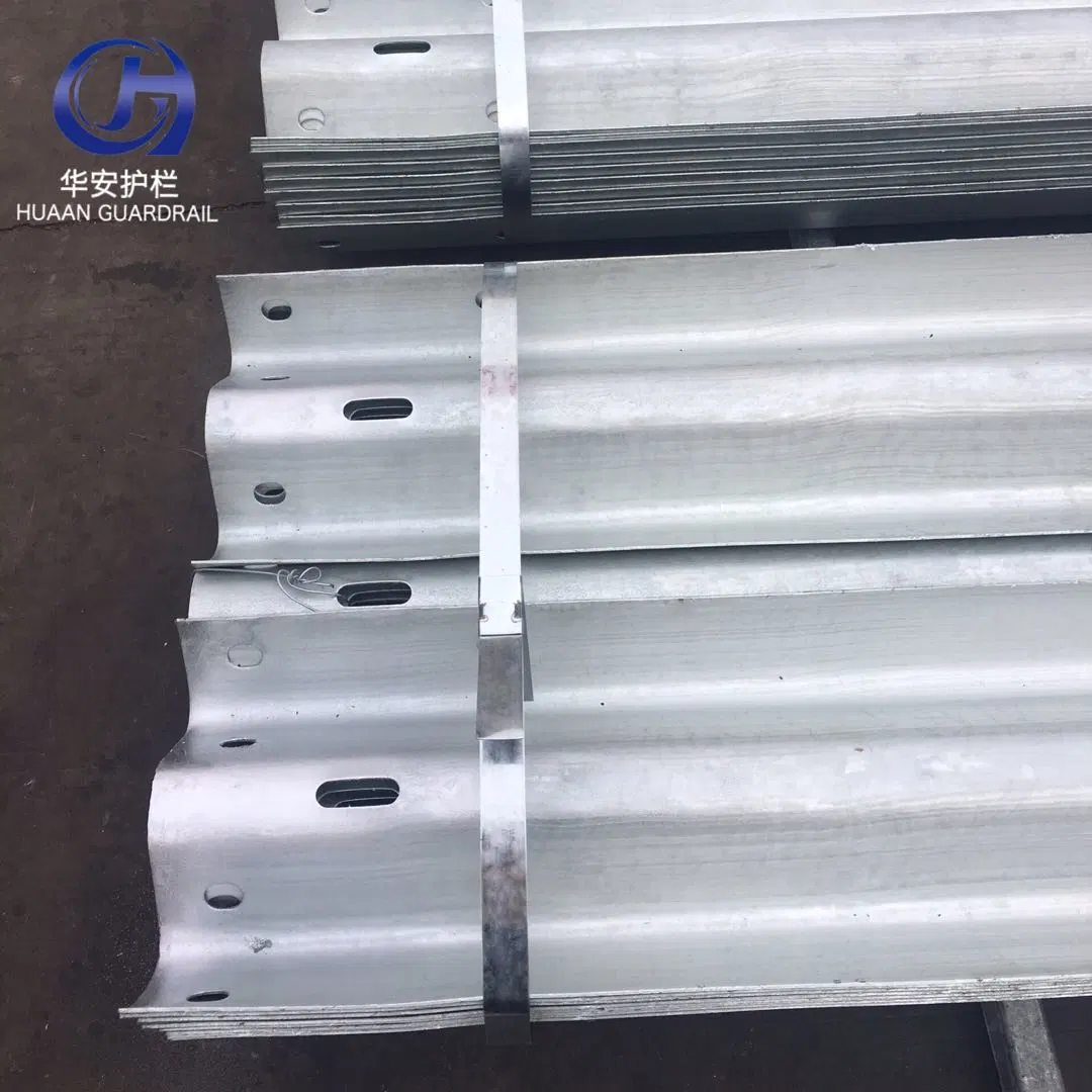 Thrie Wave Guardrail Plate Flex Beam Traffic Fence Road Construction Project Guard Rail System