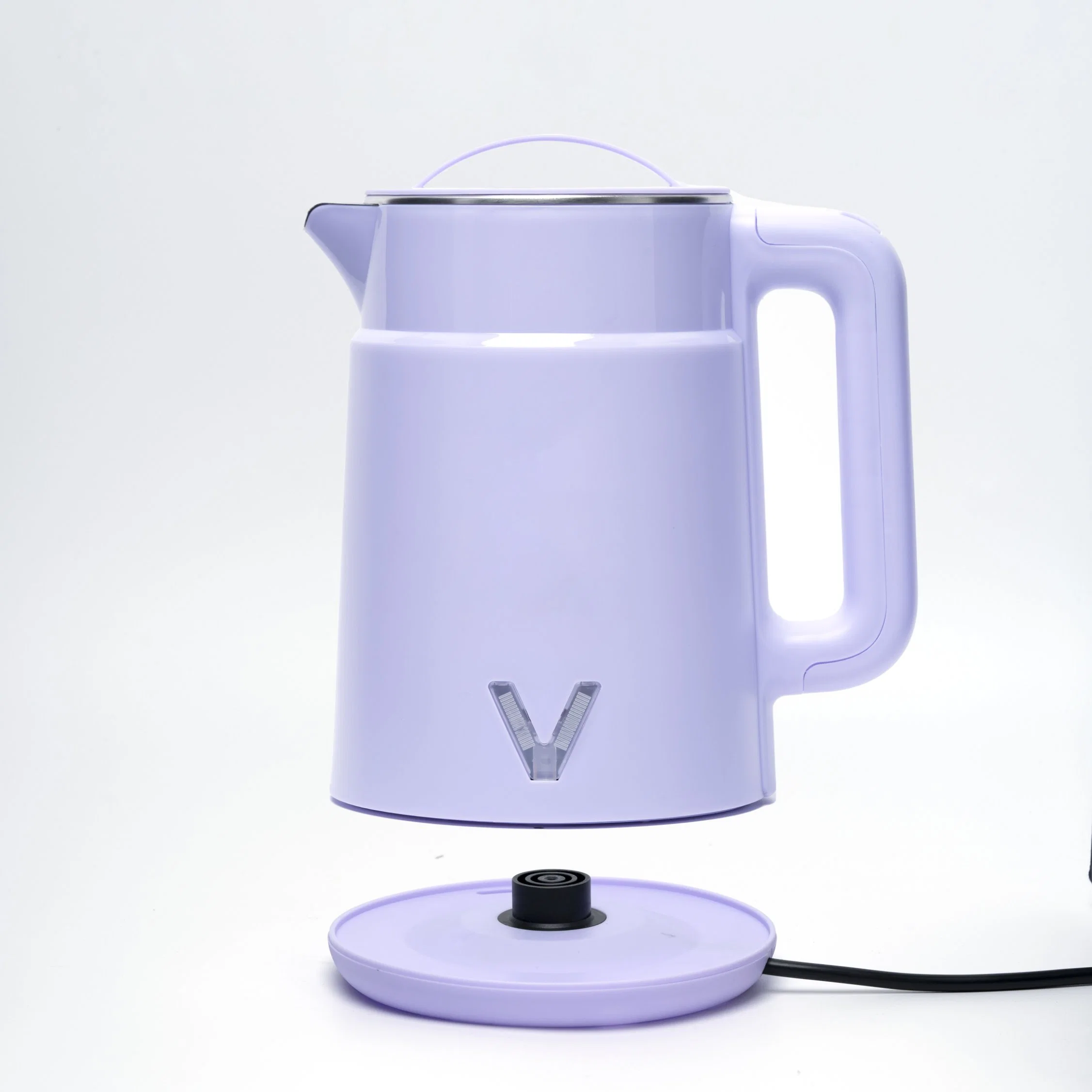 2023 New Arrival Doble Wall Kettle 1.8L Home Appliances 201/304 Ss Household Electric Manufacturers