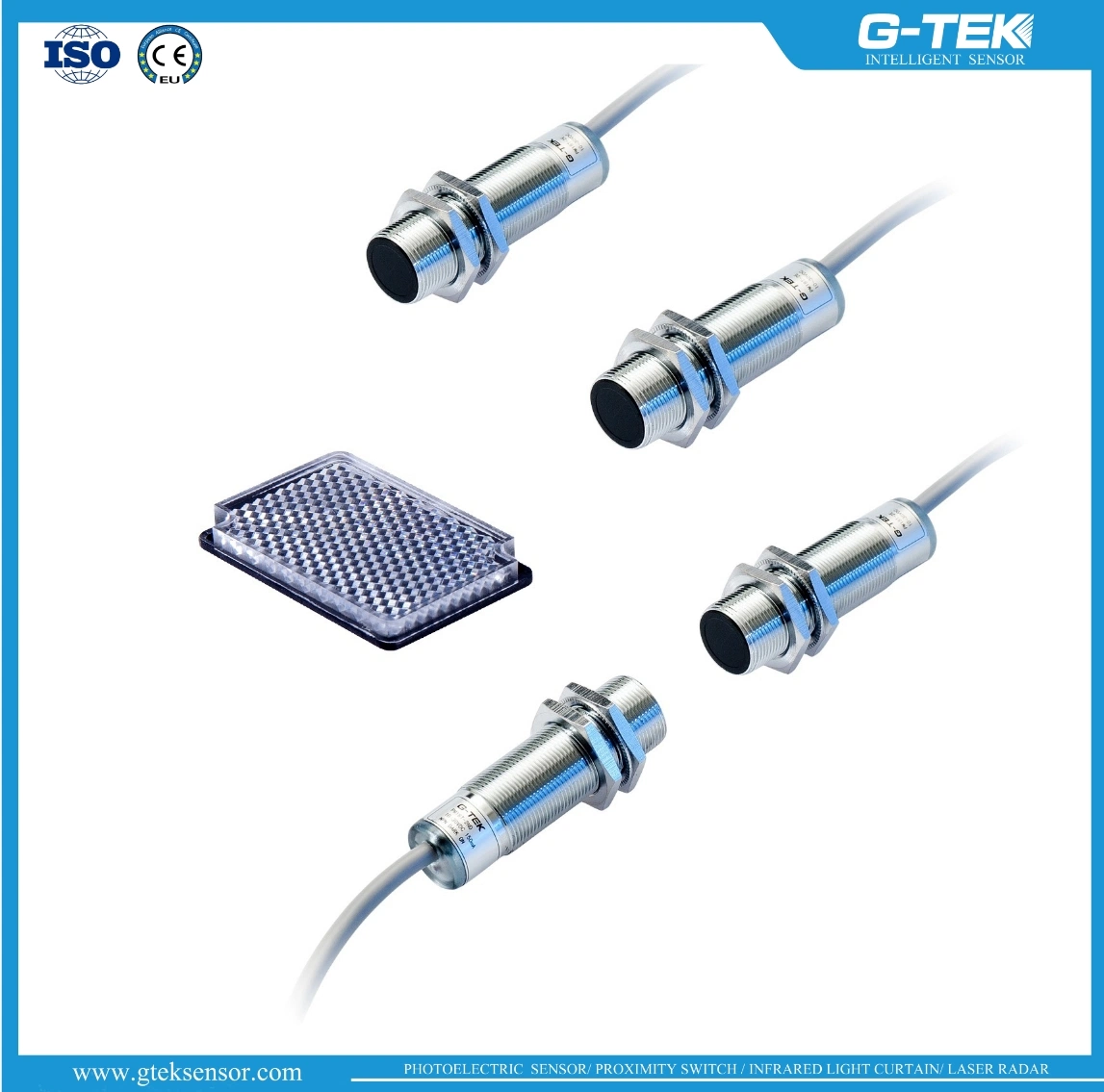 M18 Photoelectric Sensor with CE for Optic Pedestrian Turnstile Gate