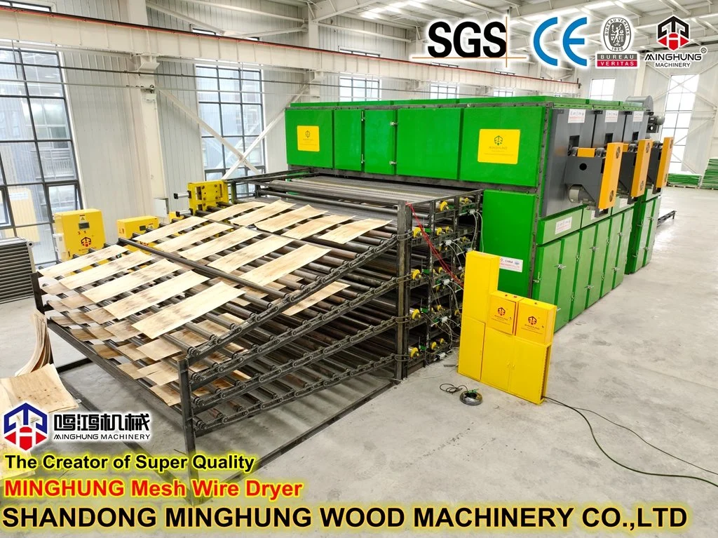 Veneer Drying Line Veneer Drying Technology for Wood Forest Machine