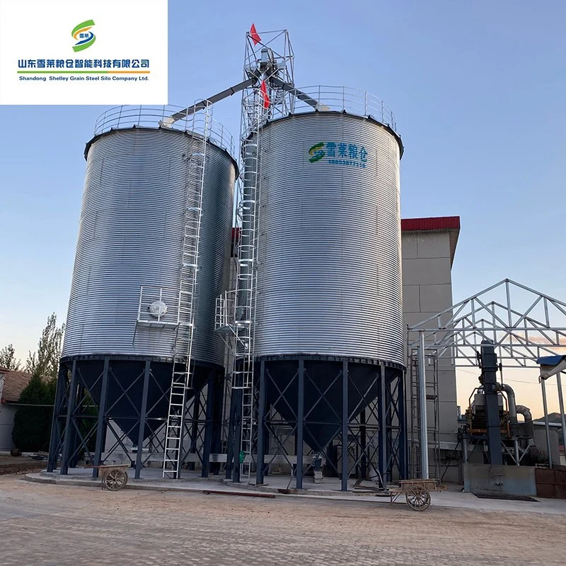 30-1500 Ton Storage Capacity Grain Silo with Customized Volume