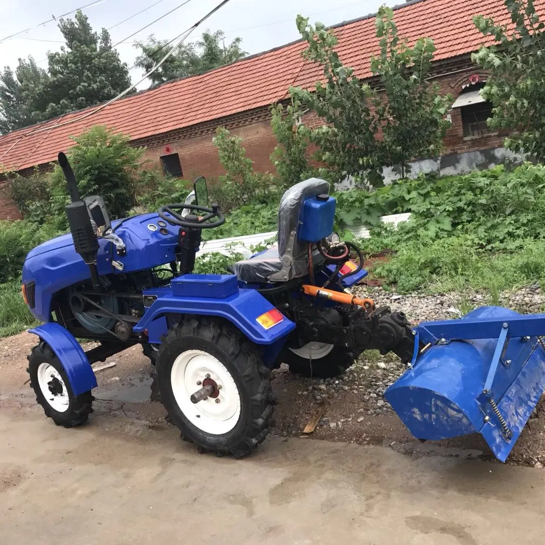 Lansu Good Quality 2 Wheels Drive Tractor Agricultural 12HP 15HP 18HP 20HP Mini Small Tractor