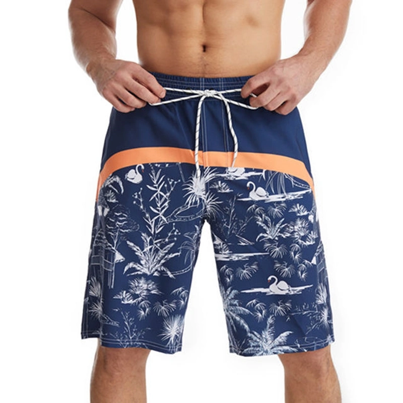 Summer Swimming Trunk Polyester Breathable Fabric High quality/High cost performance  Sublimated Beach Short