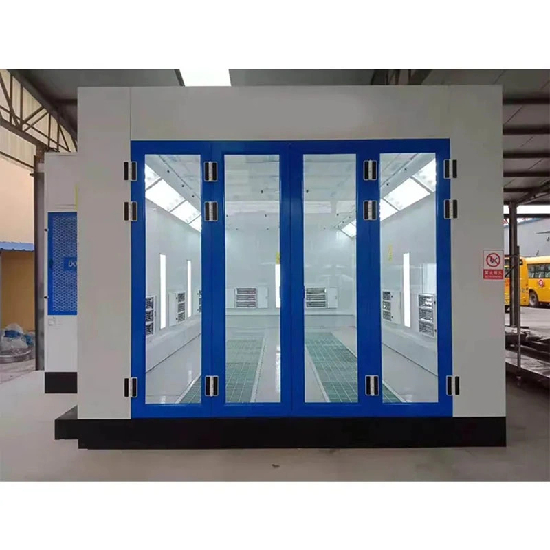 CE Certified Mobile Collapsible Retractable Spray Paint Booth for Large Parts