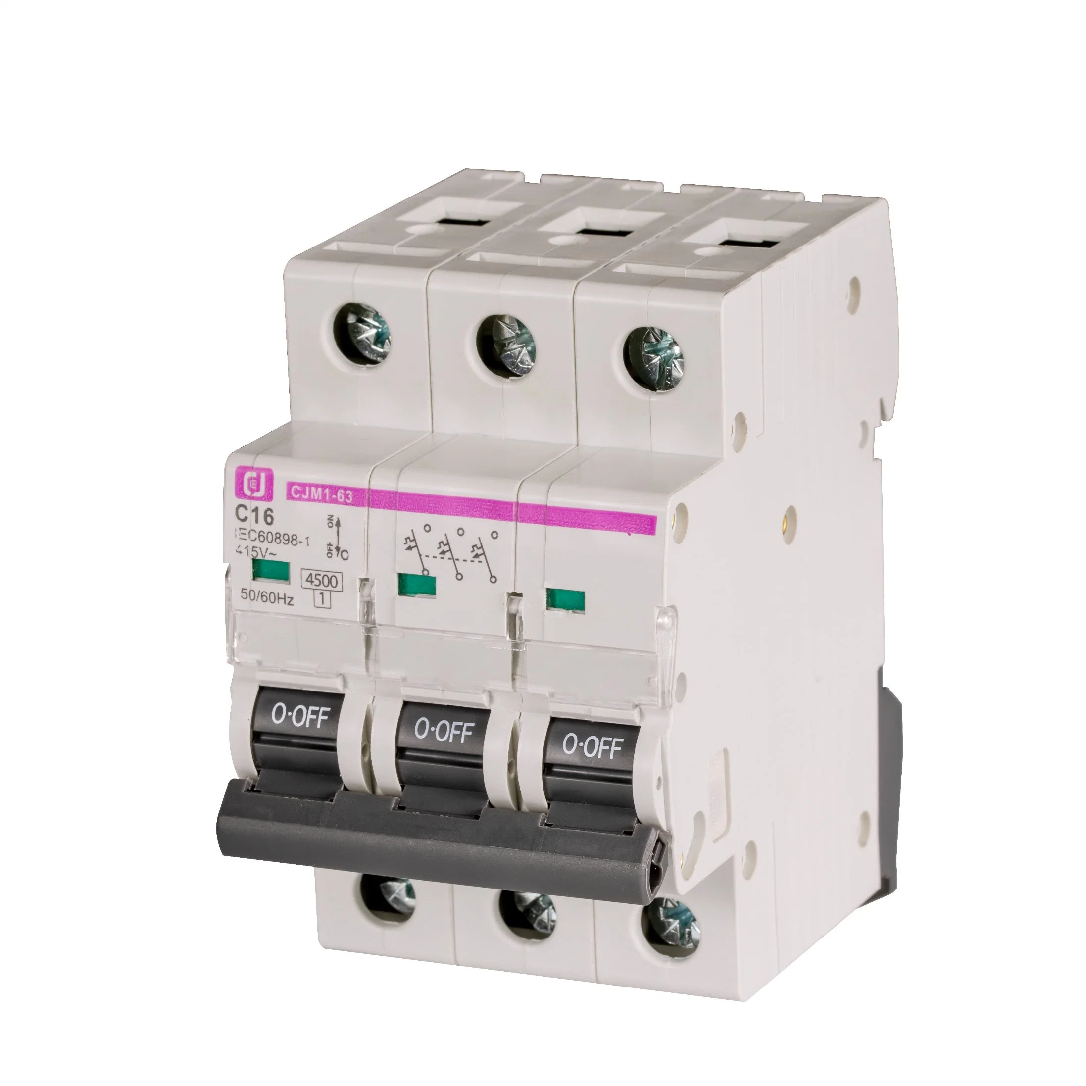 MCB Mini Miniature Circuit Breaker 1-63A 240/415V SAA TUV CE Ukca