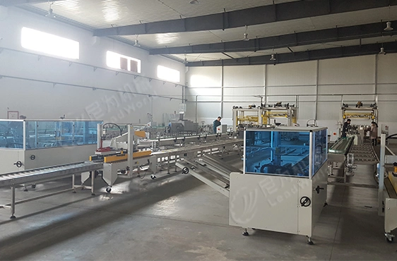 Automatic Opener Tape Carton Erector Cardboard Box Sealing Packaging Machine for Tin Cans Meat Canned Food