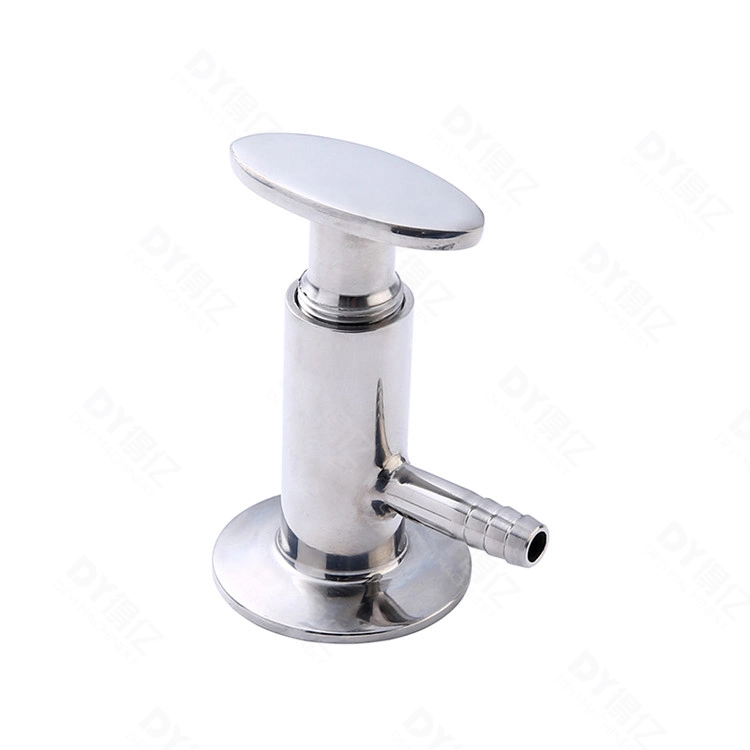 Deyi Food Grade SS304 316 Stainless Steel Sanitary Male Thread Sampling Valve