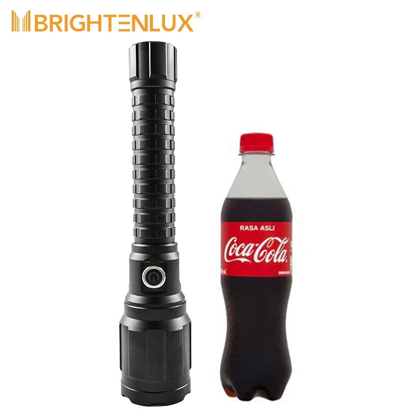 Brightenlux 2022 New Best Tactical USB COB LED 10000 Lumen High Power Rechargeable Flashlight with Power Bank