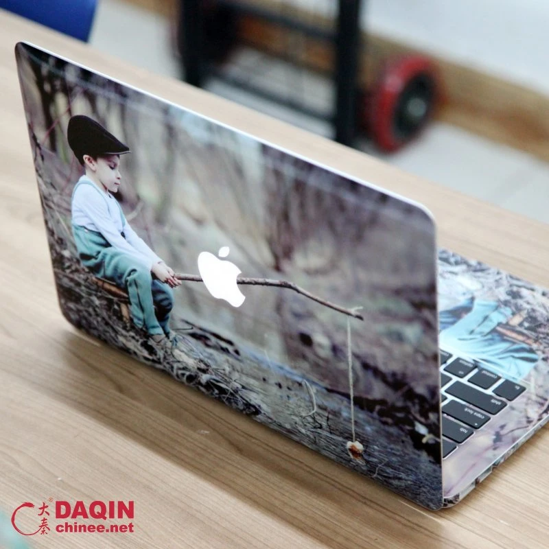 Daqin Software Work with Laminator Machine and Six-Colors Inkjet Color Printer Customized Laptop Tablet Game Console Back Sticker