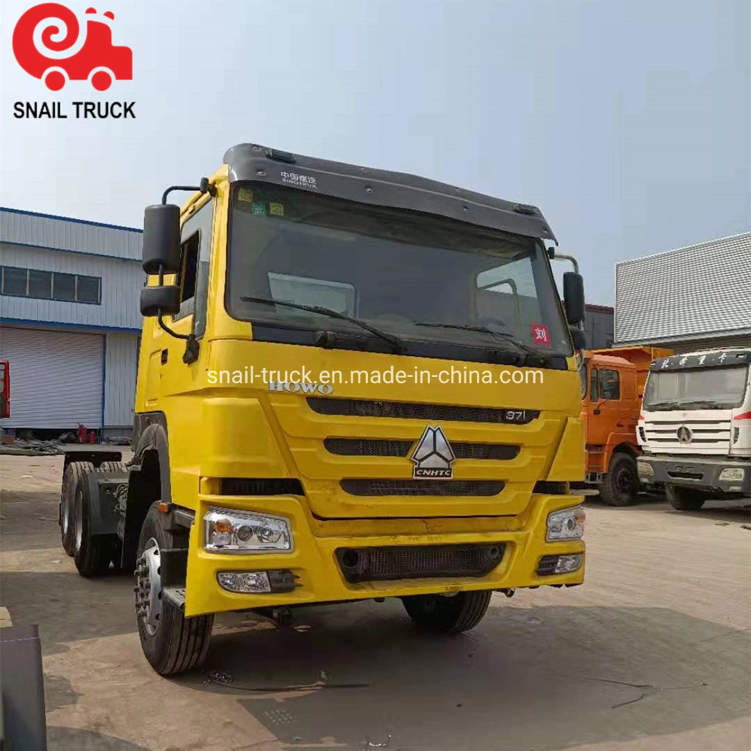 Euro2 Sinotruck 40 Ton gebraucht 10 Räder HOWO Traktorkopf Lkw Dump Kipper Lkw Second Hand Heavy Duty Trucks