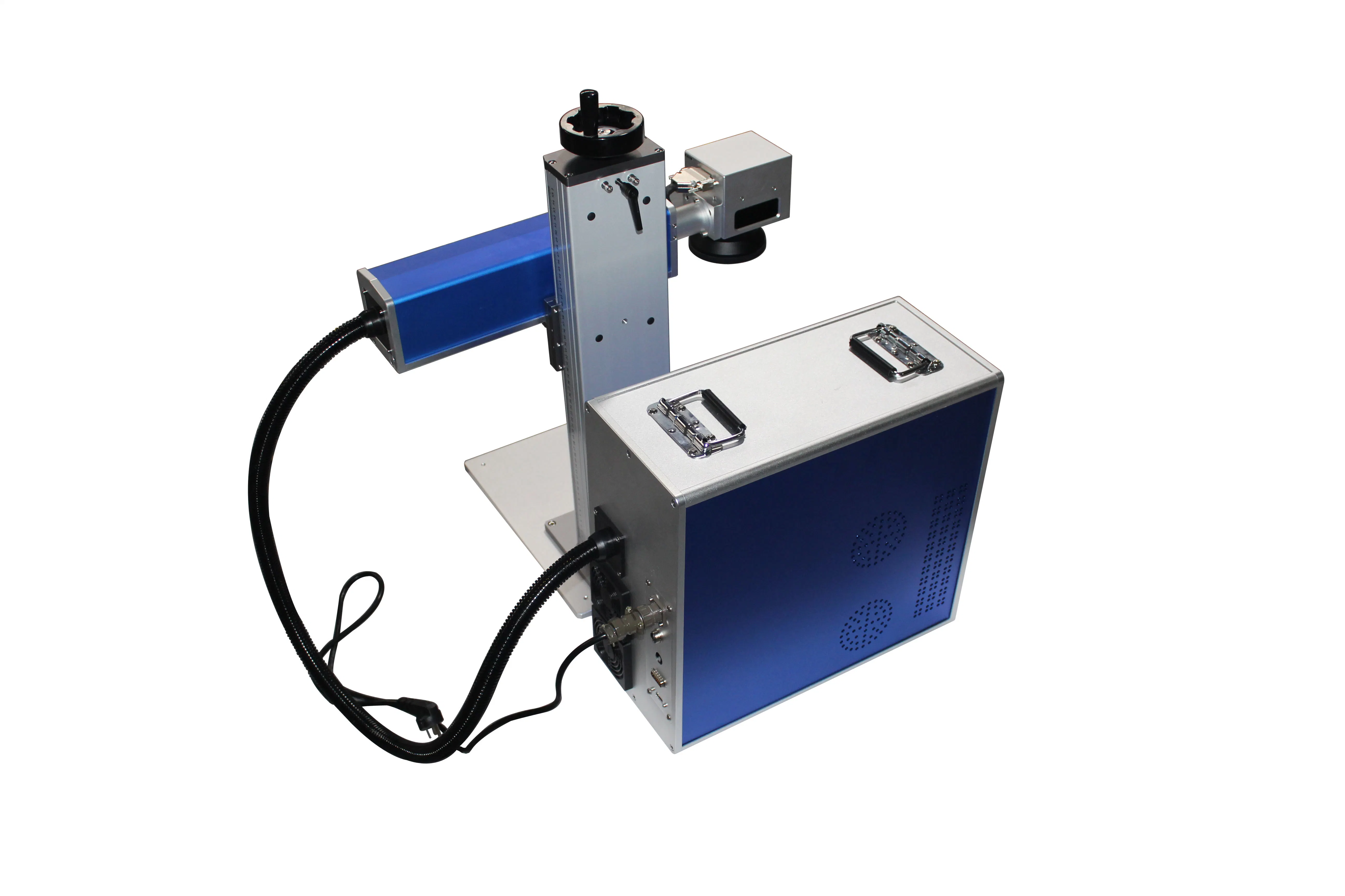 Technical Guidance Machine Ring Name Writing Raycus Fiber Laser Marking Machine with Rotary