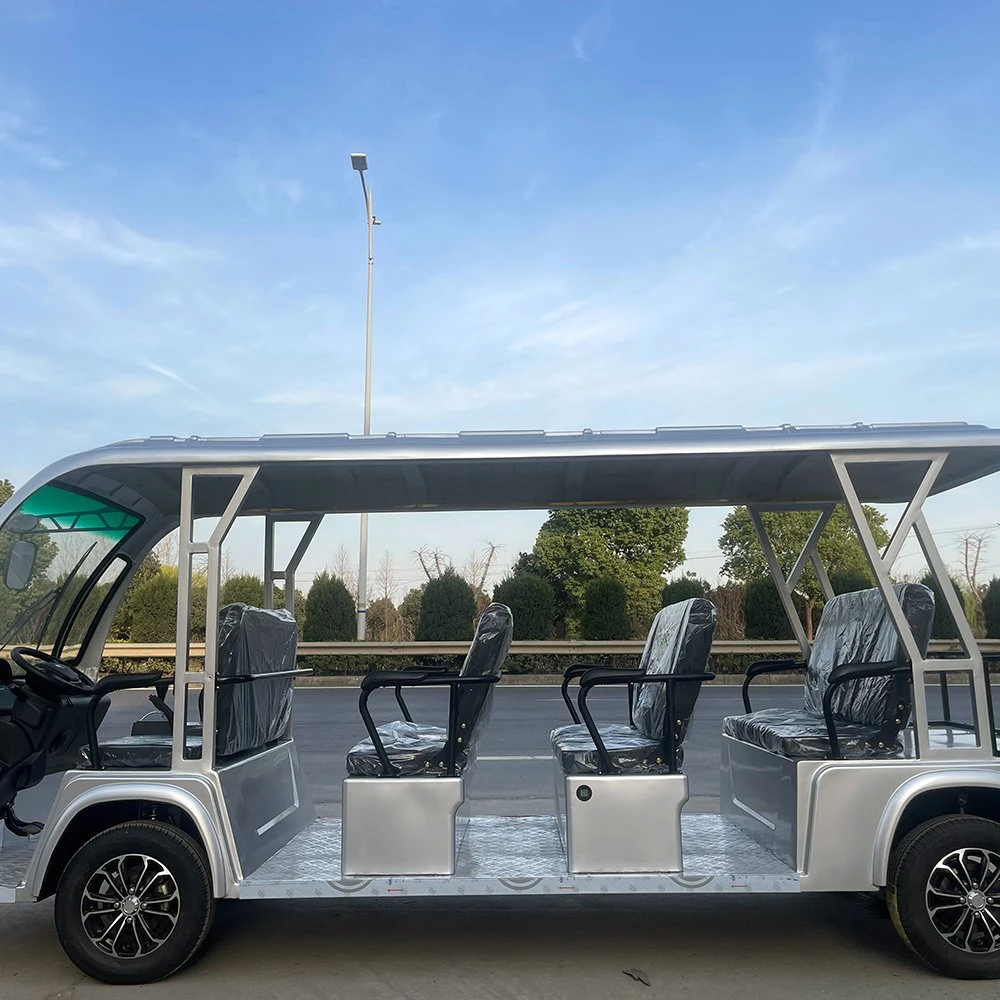 Golf Course Transfer Electric Sightseeing Bus of Intel Intelligent Controller