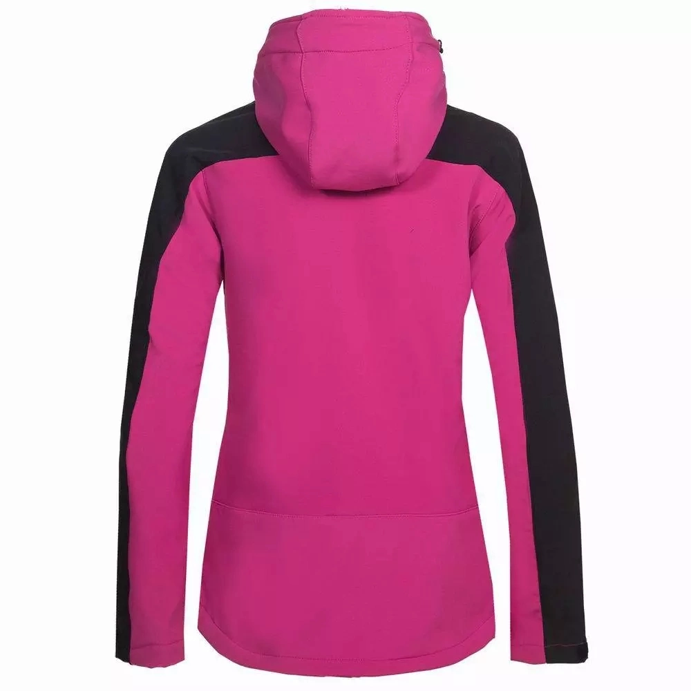 OEM Women's Windproof Waterproof Softshell Jacket Zip up Hooded Jackets