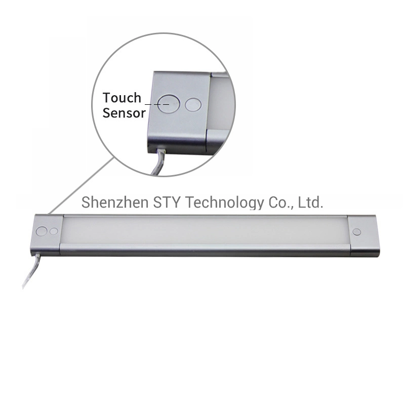 Linkable LED Linear Rigid Bar with Touch Motion Sensor for Futniture/Wardrobe/Task