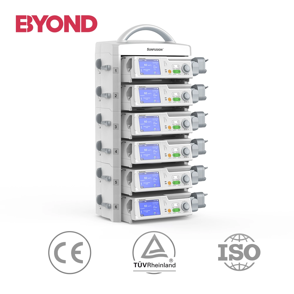 Byond Factory Price Single/Double /Multiple Channels Hospital Medical Lab Auto Infusion Syringe Pump for Medical Pump One of The Largest Suppliers in China
