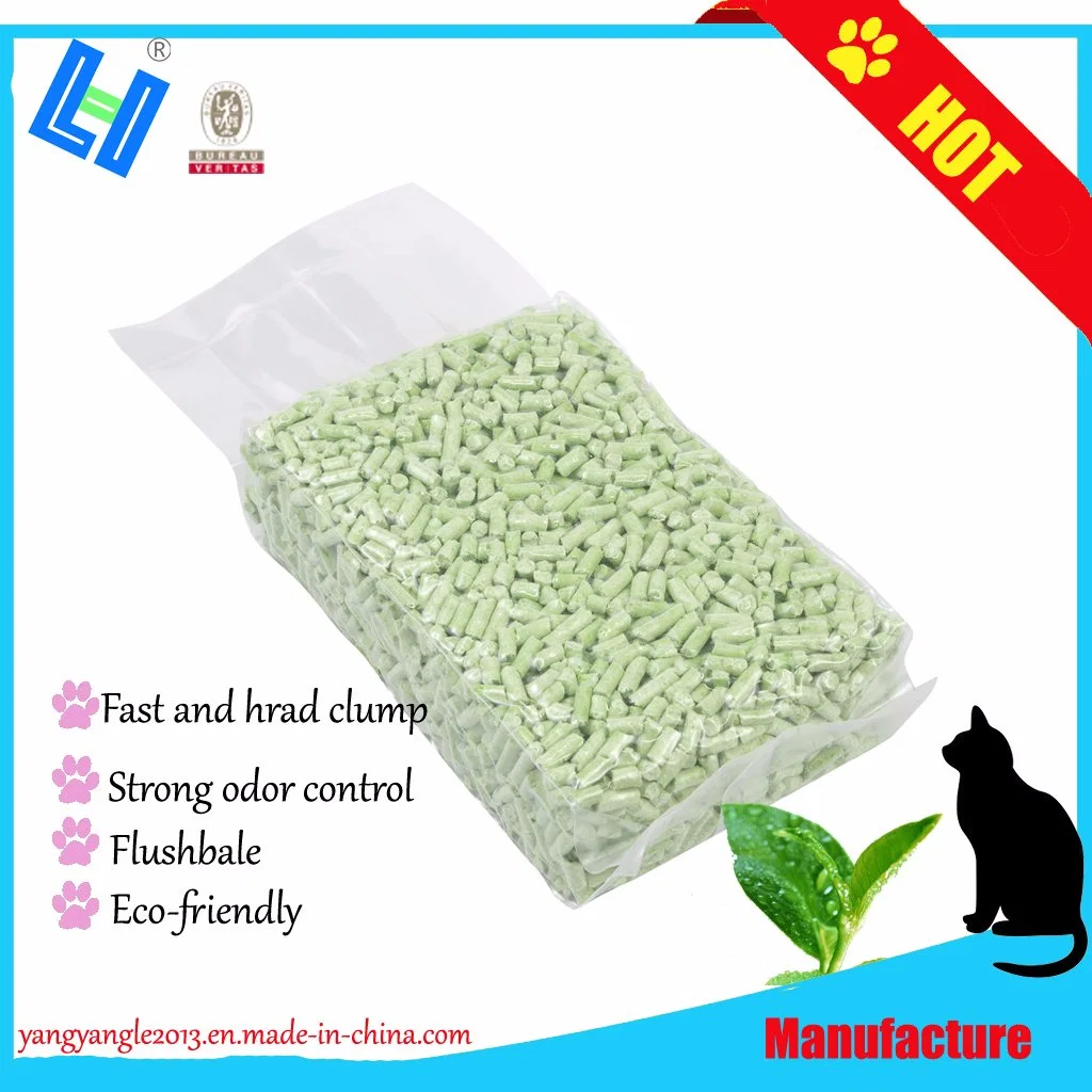 Pet Cat Litter: Scented Tofu Cat Litter with Fast Clump