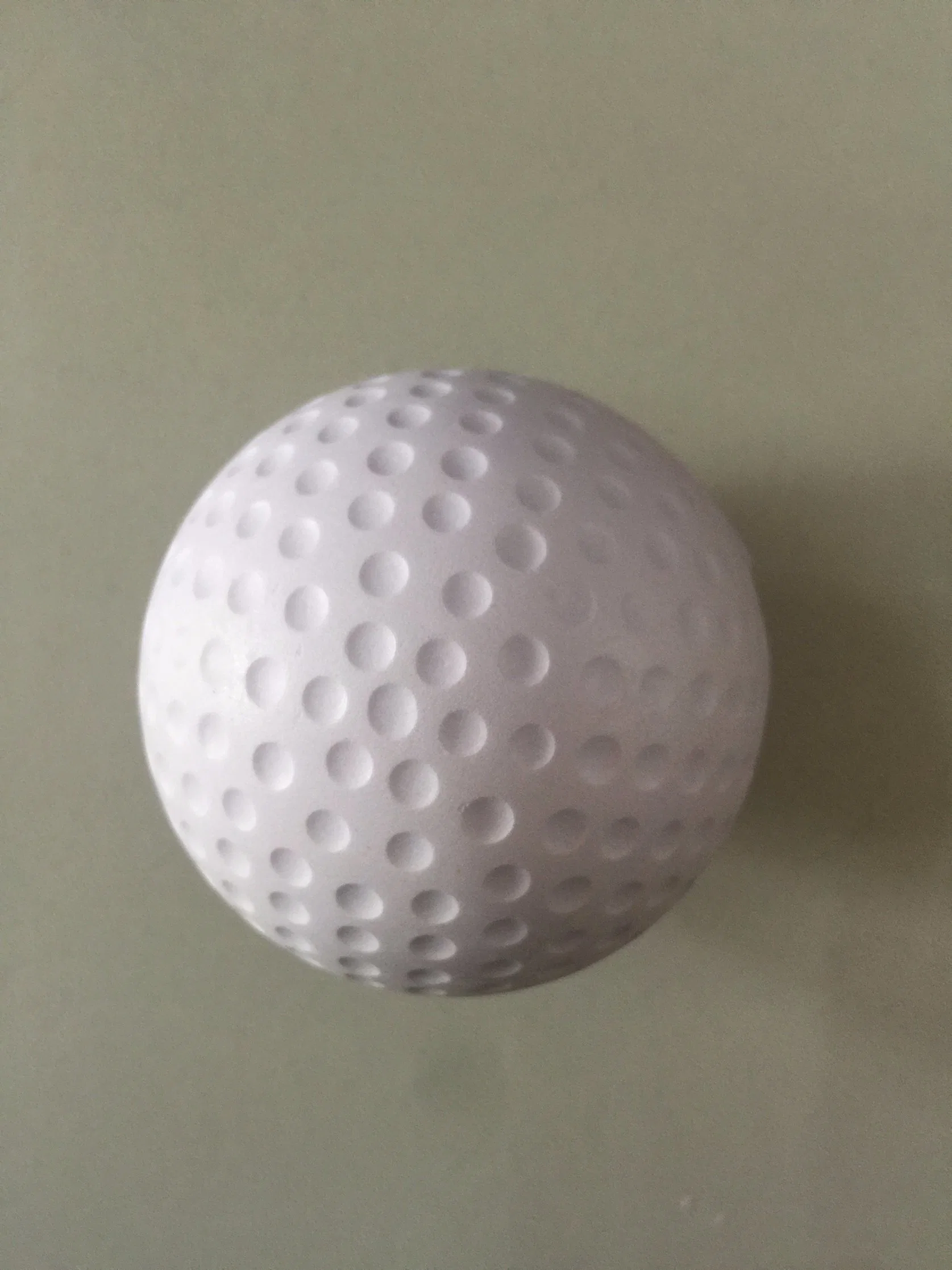 Pelota Anti Estrés Golf forma Serigrafía bola de espuma PU Bola estrés