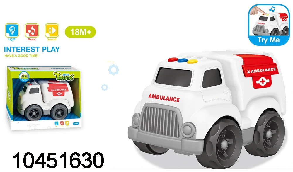 Mini bebé Cartoon inercia Niño empuje y vaya vehículo sin batería Niños Toys coches de fricción para niños pequeños de preescolar (10445736)