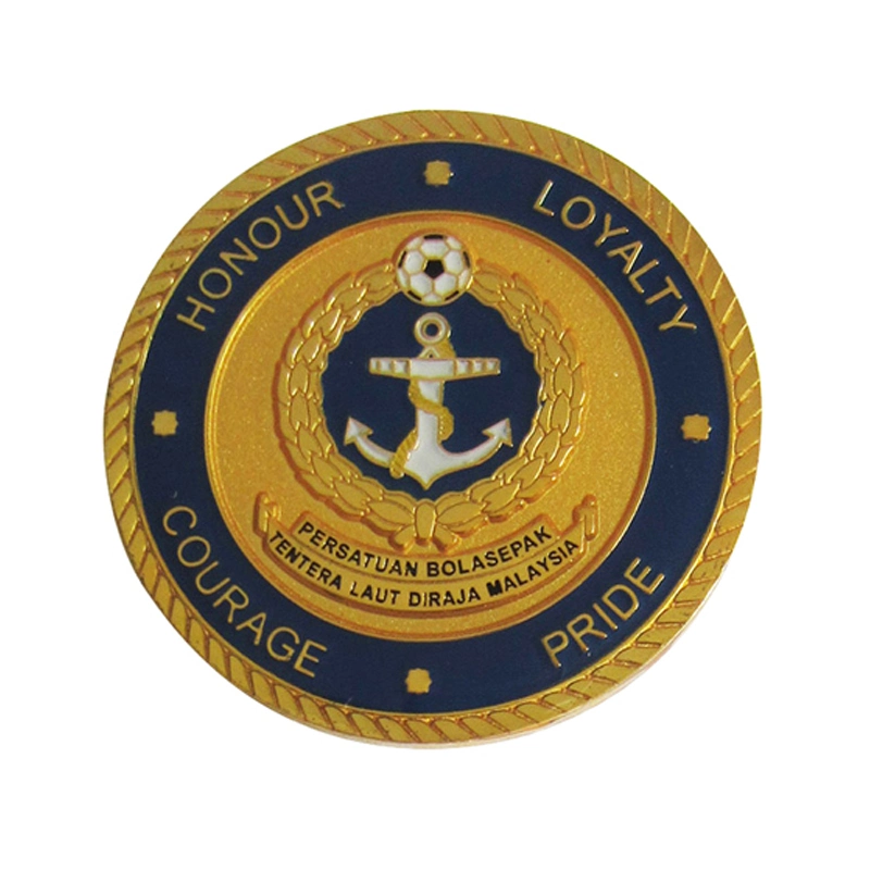 Custom Gold USA Souvenir /Desafío/Premio/Policía/Military Coin Embossed Logo Medalla de Metal Y Challenge Coin (300)