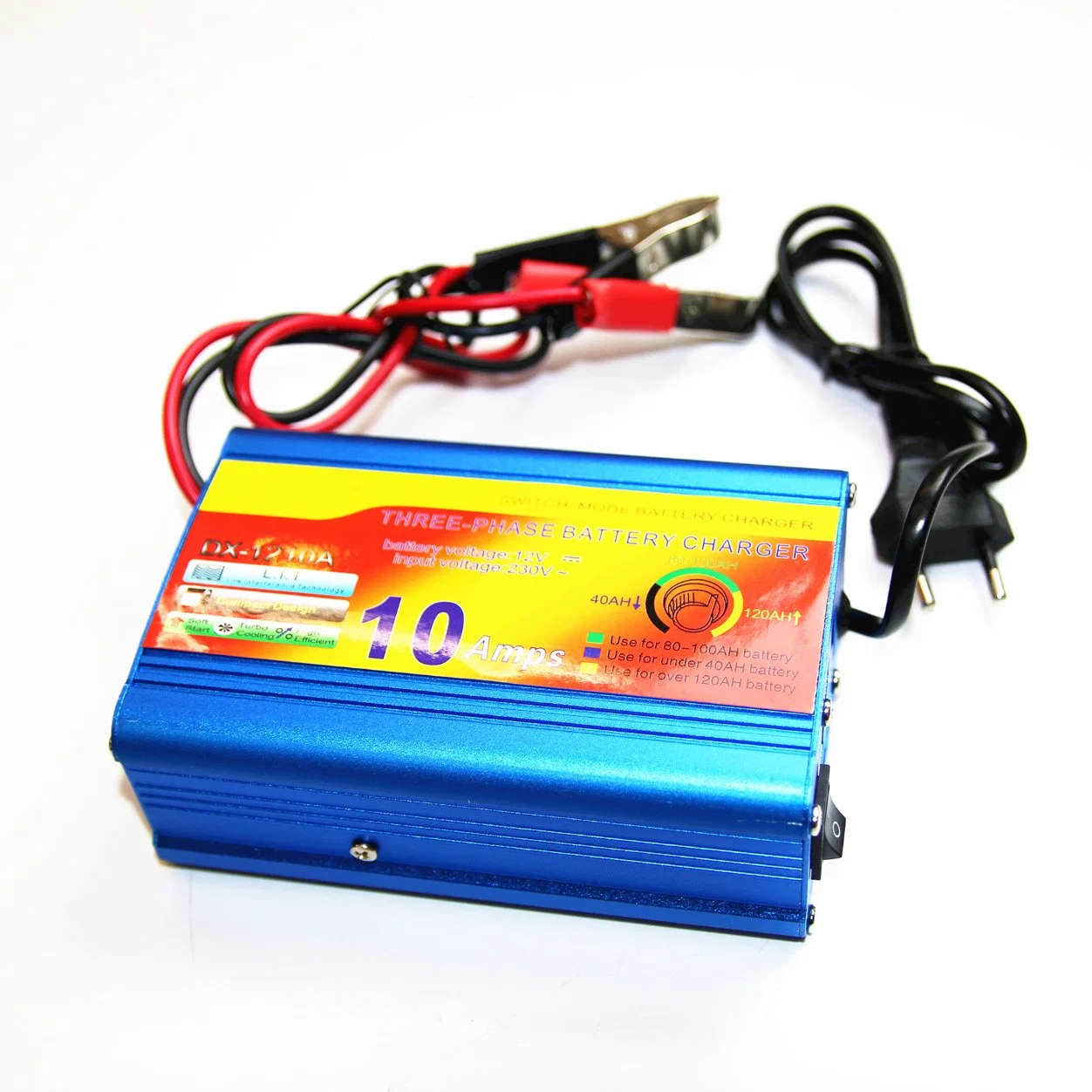 CONGSIN 12V 10A battery charger for Lead Acid GEL battery