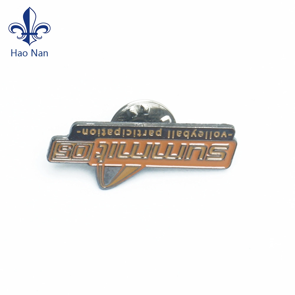 Custom Size Promotional Logo Lapel Pin Metal Button Badge