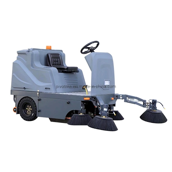 Industrial Electric Sweeper Road Commercial Spray Sweeping Vehicle High-End Intelligent Driving Sweeper